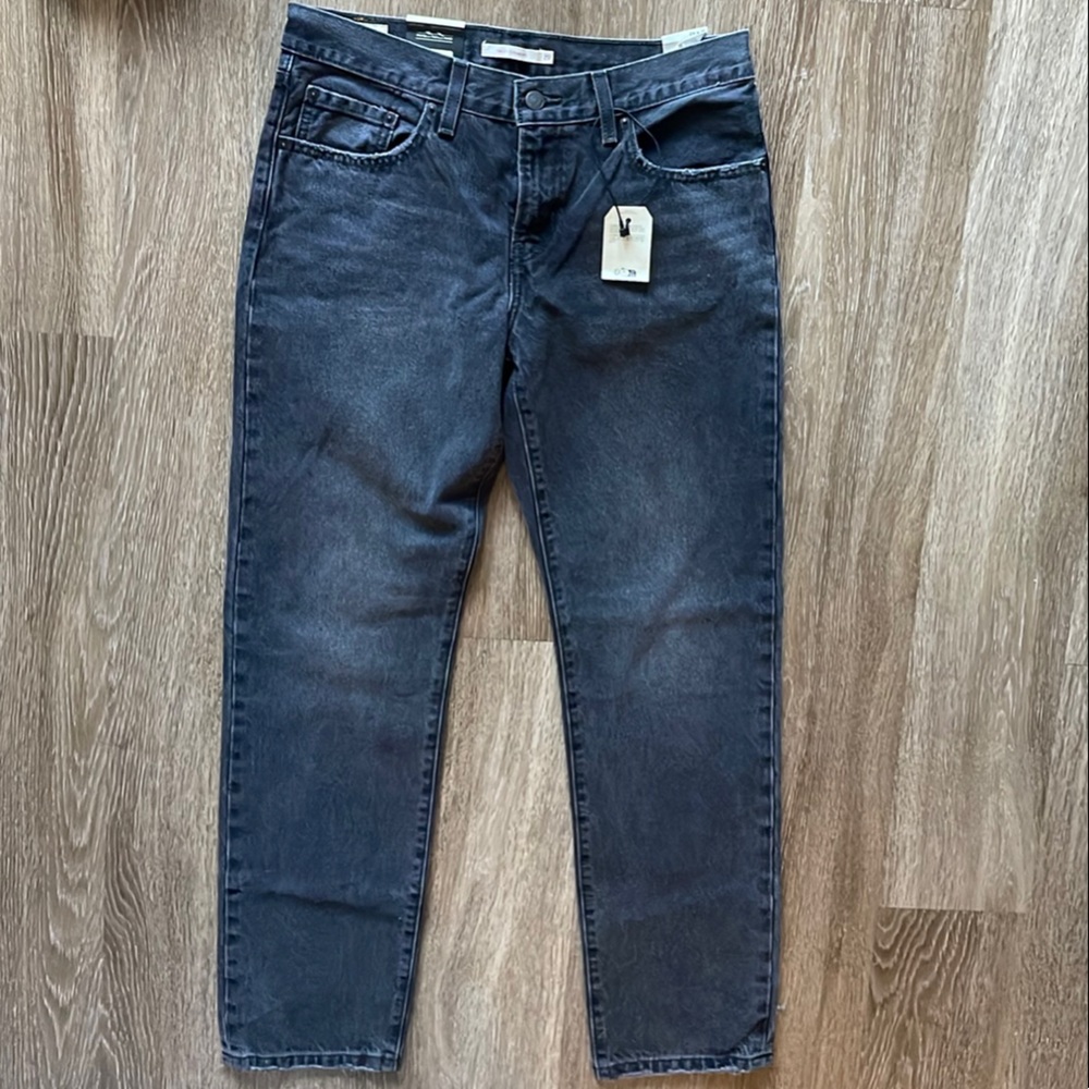 Levi's Dark Gray Slim Jeans for Men